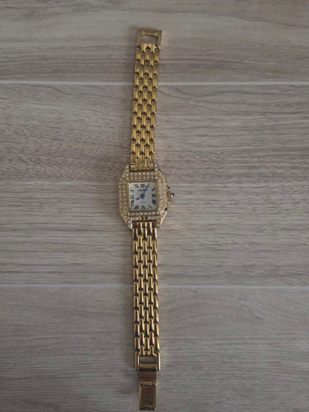 Vintage Gruen Women’s Square Watch – Dressy/Art Deco Style for 6" Wrist